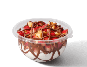 chocolate covered strawberry bowl